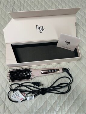 Lange Rose Gold Heated Hair Brush